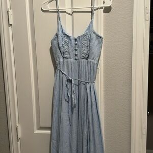 Light blue Maternity dress